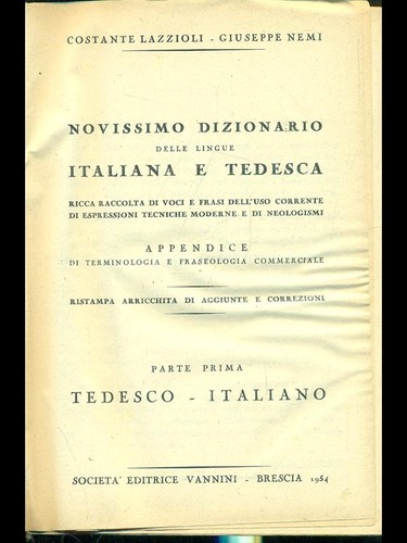 Novissimo dizionario delle - novissimo,
