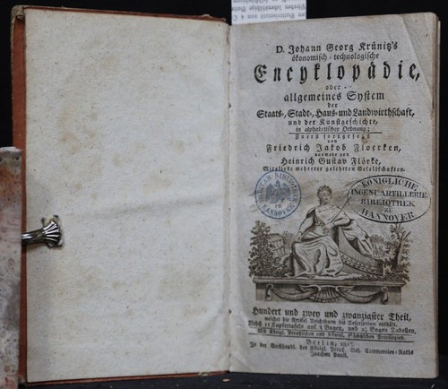 Krünitz enciclopedia - krünitz:,