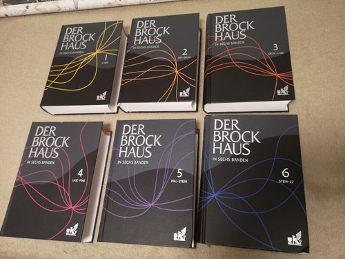 Der brockhaus sechs bänden - brockhaus,