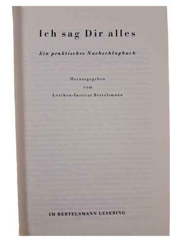 Bertelsmann dizionario - bertelsmann,