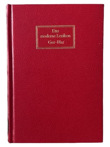Das moderne lexikon ger - das, ger-har