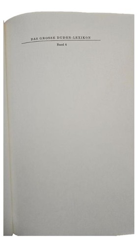 Duden lexikon volume - lexikon, 4
